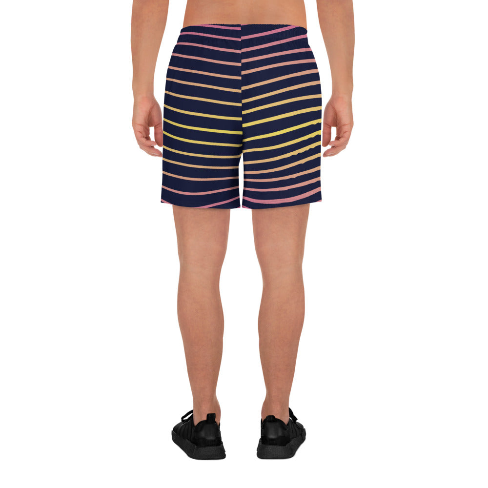 Vaporwave Men's Recycled Athletic Shorts